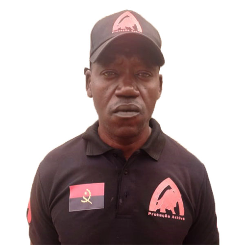 António Dimite vigilante da akassia-segurança-privada em Angola